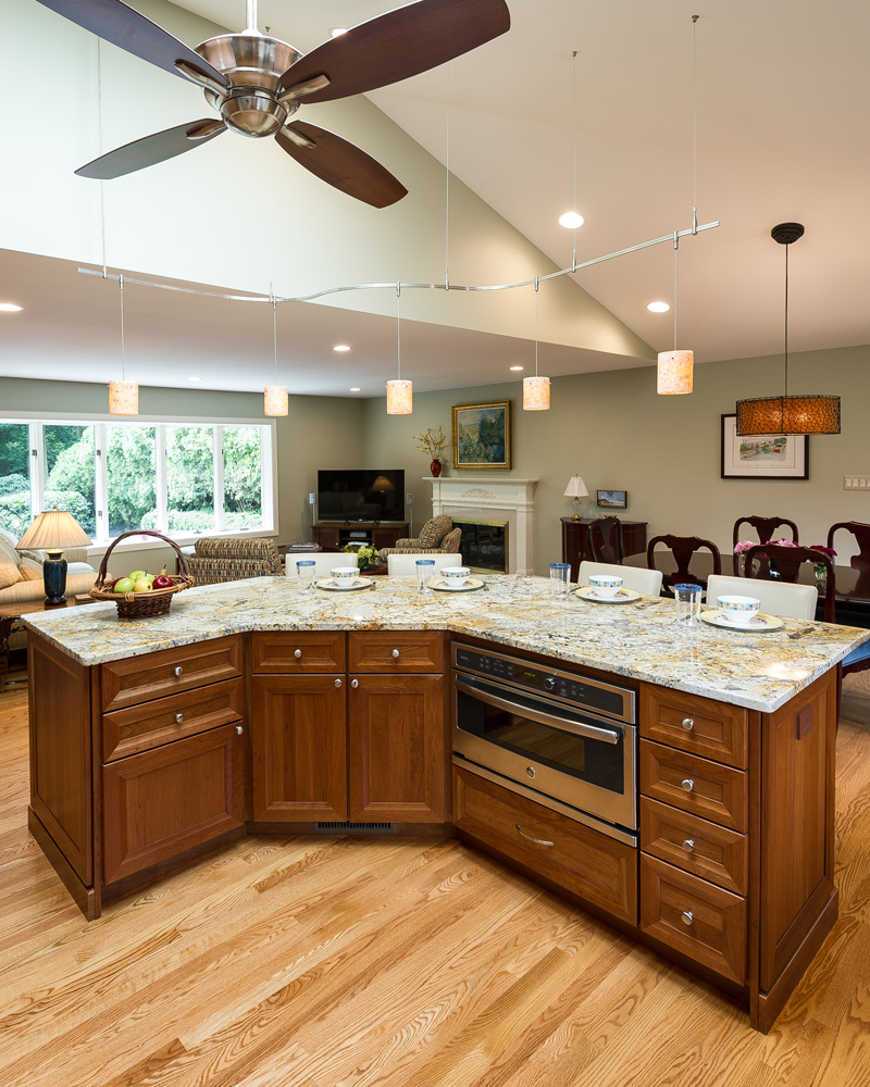 Open Floor Plan Kitchen Renovation In Northern Virginia