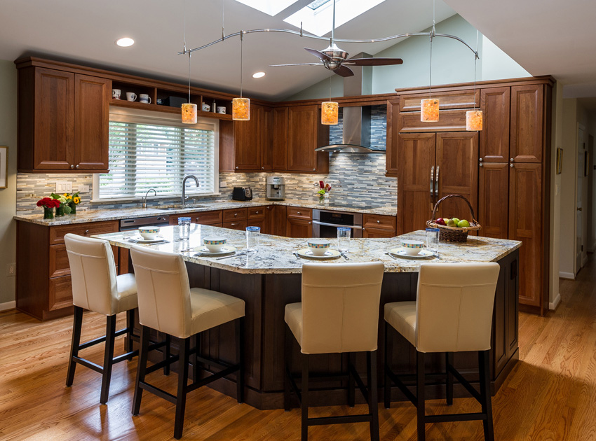 Open Floor Plan Kitchen Renovation In Northern Virginia