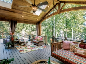 The Covid-19 pandemic has prompted an intense focus on outdoor spaces, which offer safe places for homeowners to entertain.