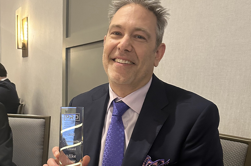 Mike Frew Wins Community Service Award